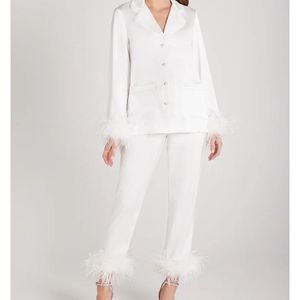 Nadine Merabi Darcie White Pajamas